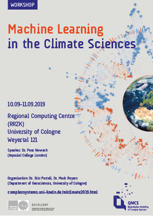 Poster Machine Learning  in the Climate Sciences